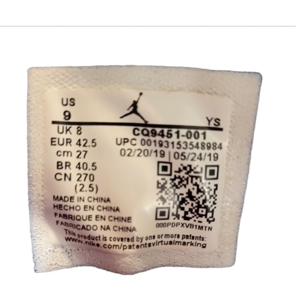 Nike Air Jordan Max Aura Rivals Men’s Shoes Size 9 - Picture 5 of 8